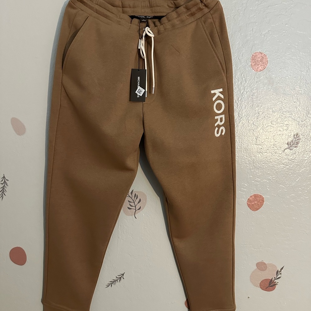 Michael Kors Kids Tan Joggers